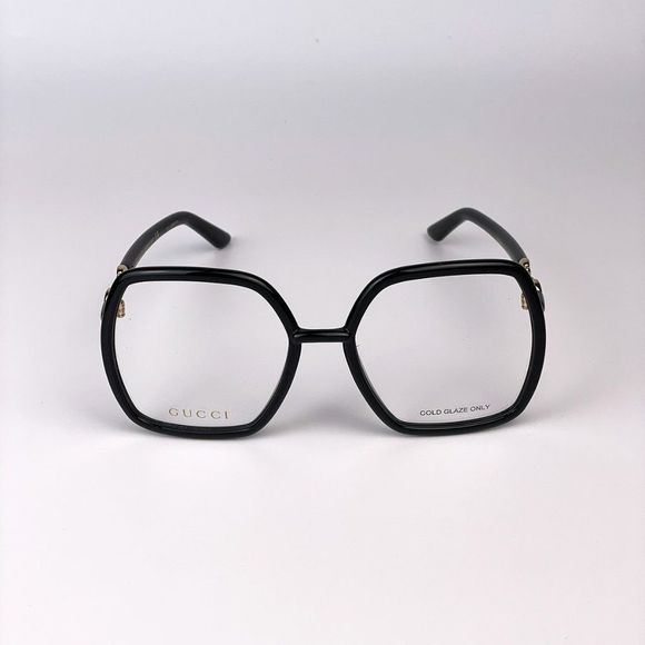 Gucci GG0890O 001 Eyeglasses Rectangle Black Women - Picture 5 of 10
